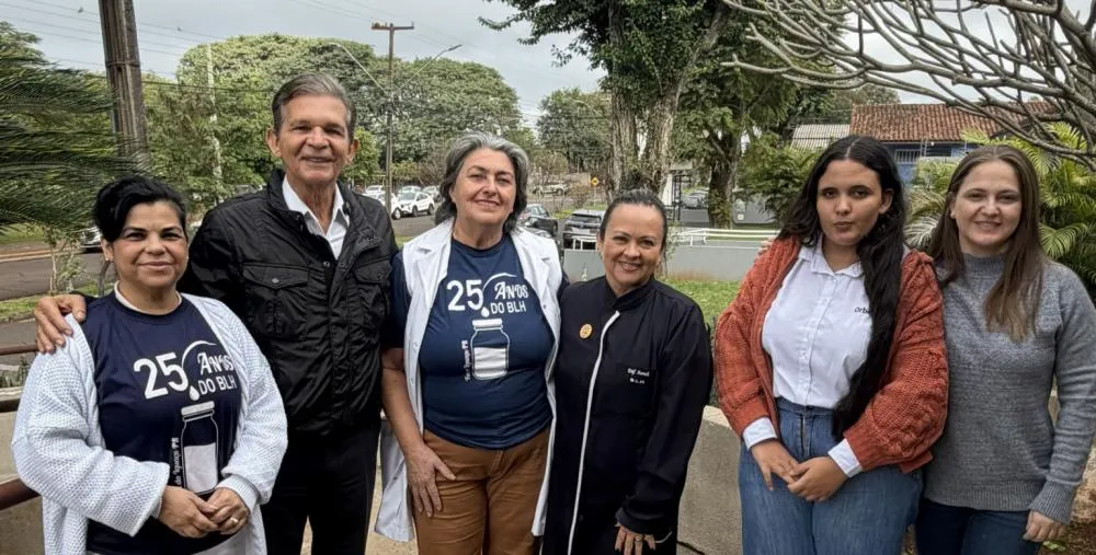 Banco de Leite Humano de Foz completa 25 anos coletando até 100 litros de leite por mês