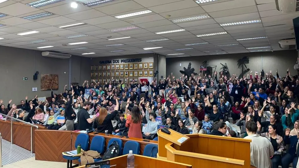 Servidores da educação rejeitam nova proposta da data-base de 2026 com previsão de parcelamento. (Foto: Hemily Nascimento)