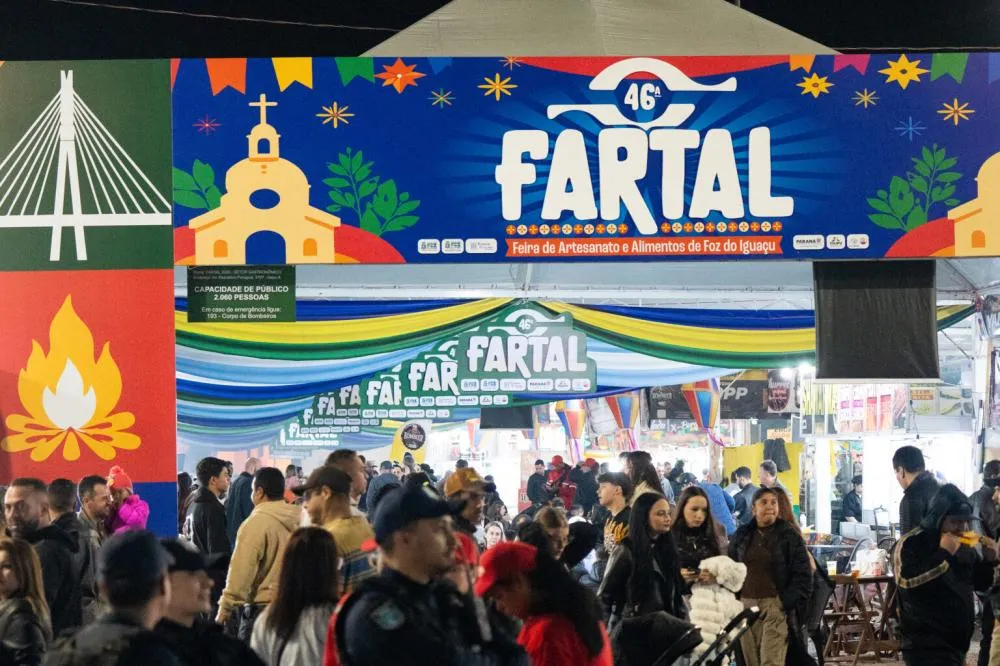 Domingo recebeu 21,3 mil visitantes e registrou o maior público da 46ª Fartal. Foto: PMFI