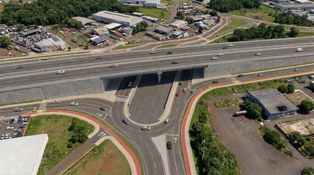 Projeto do Trevo do Charrua tenta corrigir gargalo criado após construção do viaduto da Costa e Silva