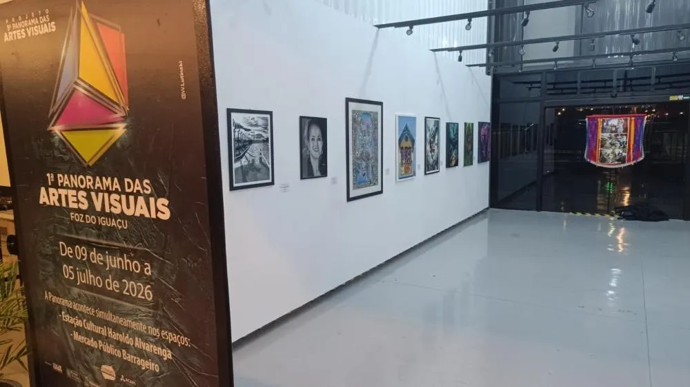 Exposição ficará aberta durante o mês no Box das Artes, no Mercado Público Barrageiro. Foto: Divulgação