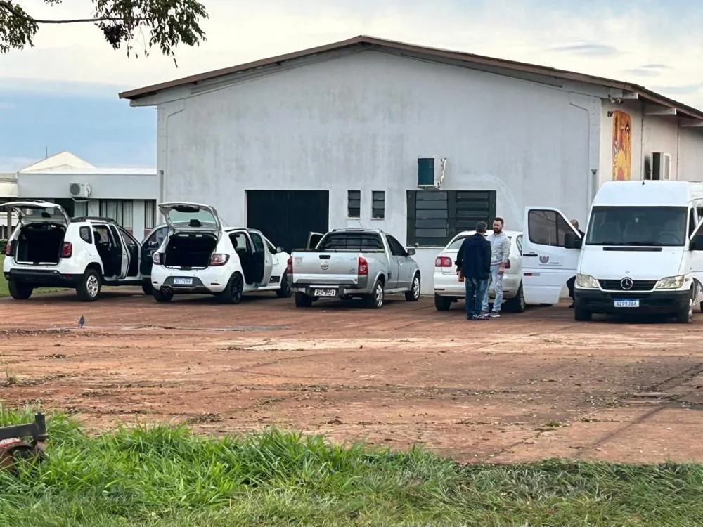 Leilão ocorre na UNIOESTE. Fonte Divulgação